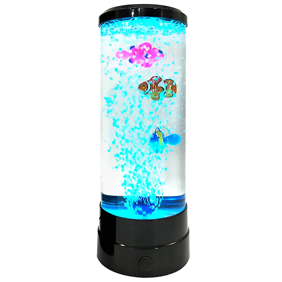 LED Fish Lamp round with Vibrant 6 Color Changing Light Effects. the Large Sensory Synthetic Jelly Fish Tank Aquarium Mood Lamp.Ideal Gift